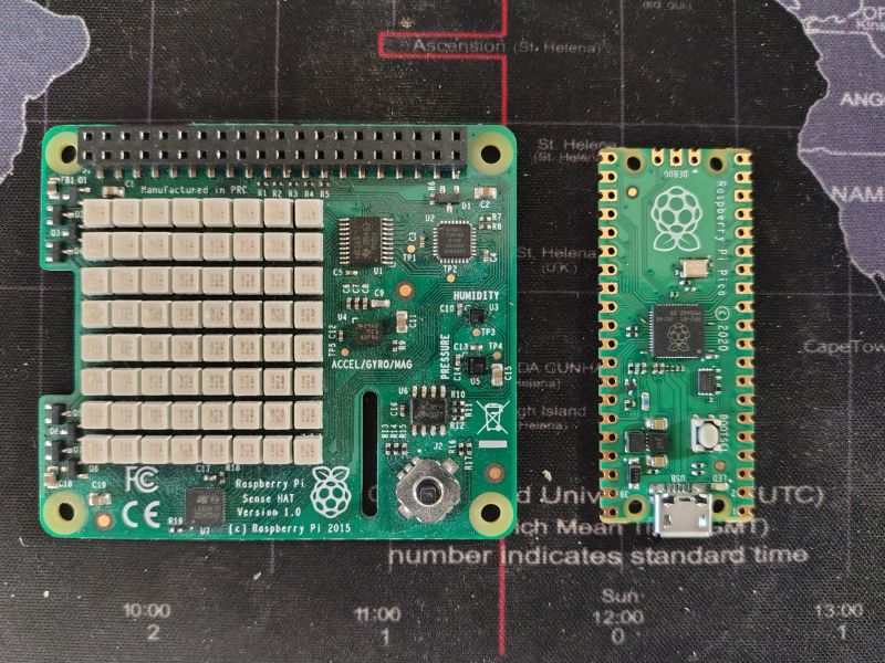 Raspberry Sense Hat & Rsperry Pi Pico