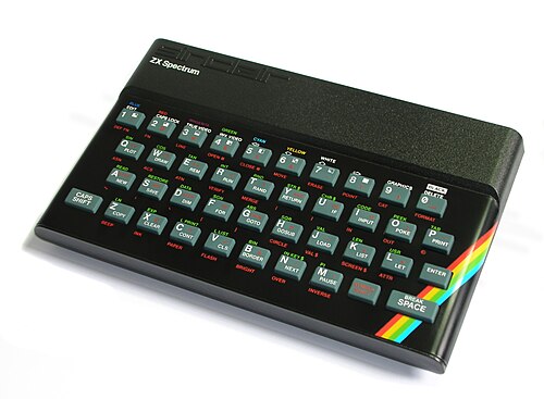 O Spectrum ZX issue 2  με τα θρυλικά πλέον λαστιχένια πλήκτρα